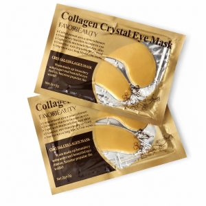 100 pack. 100 Parches de Ojos Crystal con Colageno y Ácido Hialuronico.
