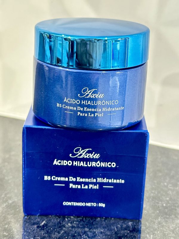 Crema Facial de Acido Hialuronico - B5 Antiarrugas. Cont: 50g. Elimina arrugas, líneas de expresión, reduce los poros, Mejora el estado de la piel seca. Hidrata.Suaviza.