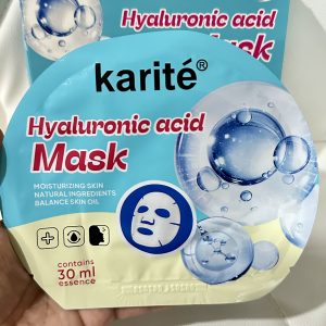 Caja con 12 Mascarillas Extra de 30 ml. Ćcido Hialuronico Karite. Hidrata, Suaviza, Lubrica, Da firmeza a tu piel, Mayor elasticidad, anti arrugas, reduce lĆneas de expresión, control de grasa.