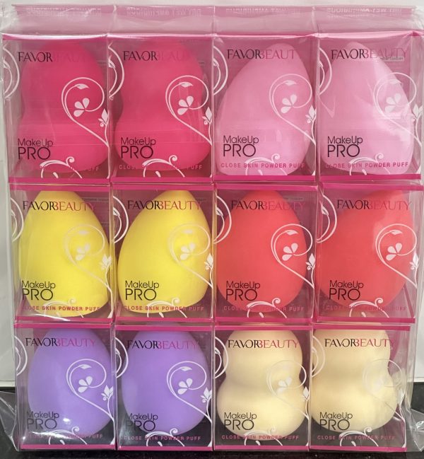 Docena Beauty Blender Makeup PRO. Colores. FAVORBEAUTY.