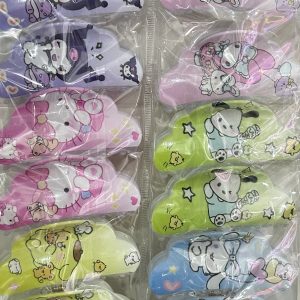 Docena Pinza para el cabello Hello Kitty y sus amigos.