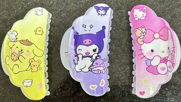 Docena Pinza para el cabello Hello Kitty y sus amigos. - Imagen 3