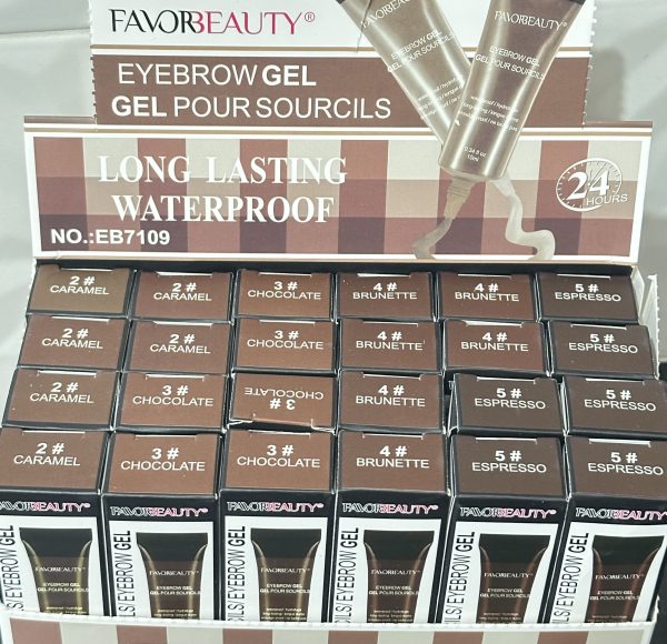Gel para Cejas larga duración, waterproof, 24 hrs. Favorbeauty. - Imagen 2