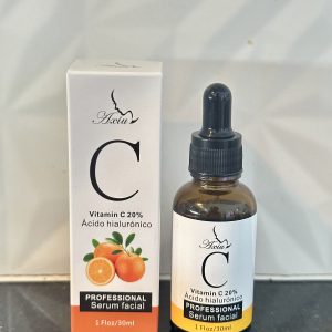 SUERO DE VITAMINA C ACTIVA + ÁCIDO HIALURÓNICO Y VITAMINA E. 30ML