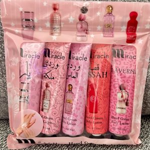 4 pack. 4 Set de 5 Cremas de perfume árabe para manos. Están uff