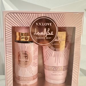 6 pack. 6 SETS DÚO ÁRABES body Mist 100ml y crema 75ml
