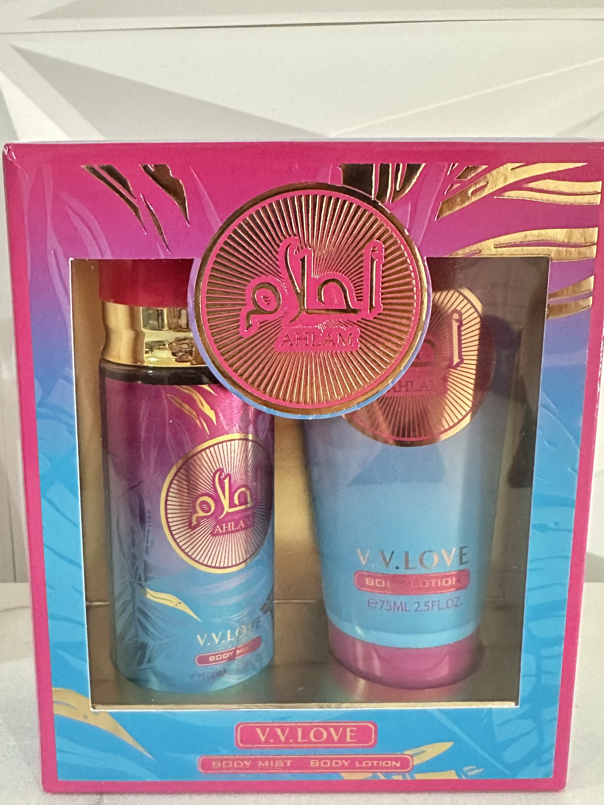 SET DÚO ÁRABES body Mist 100ml y crema 75ml