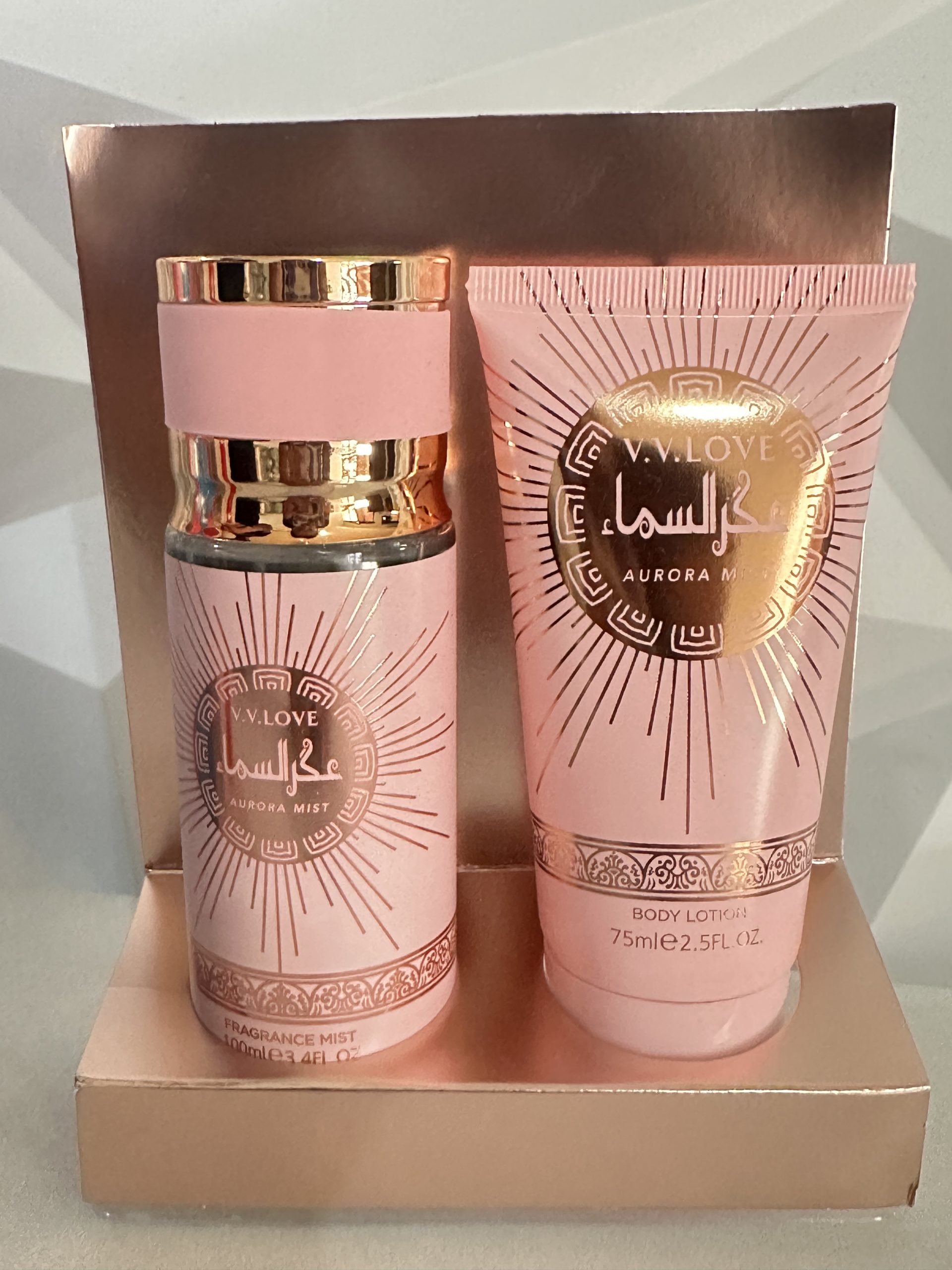 SET DÚO ÁRABES body Mist 100ml y crema 75ml - Imagen 4