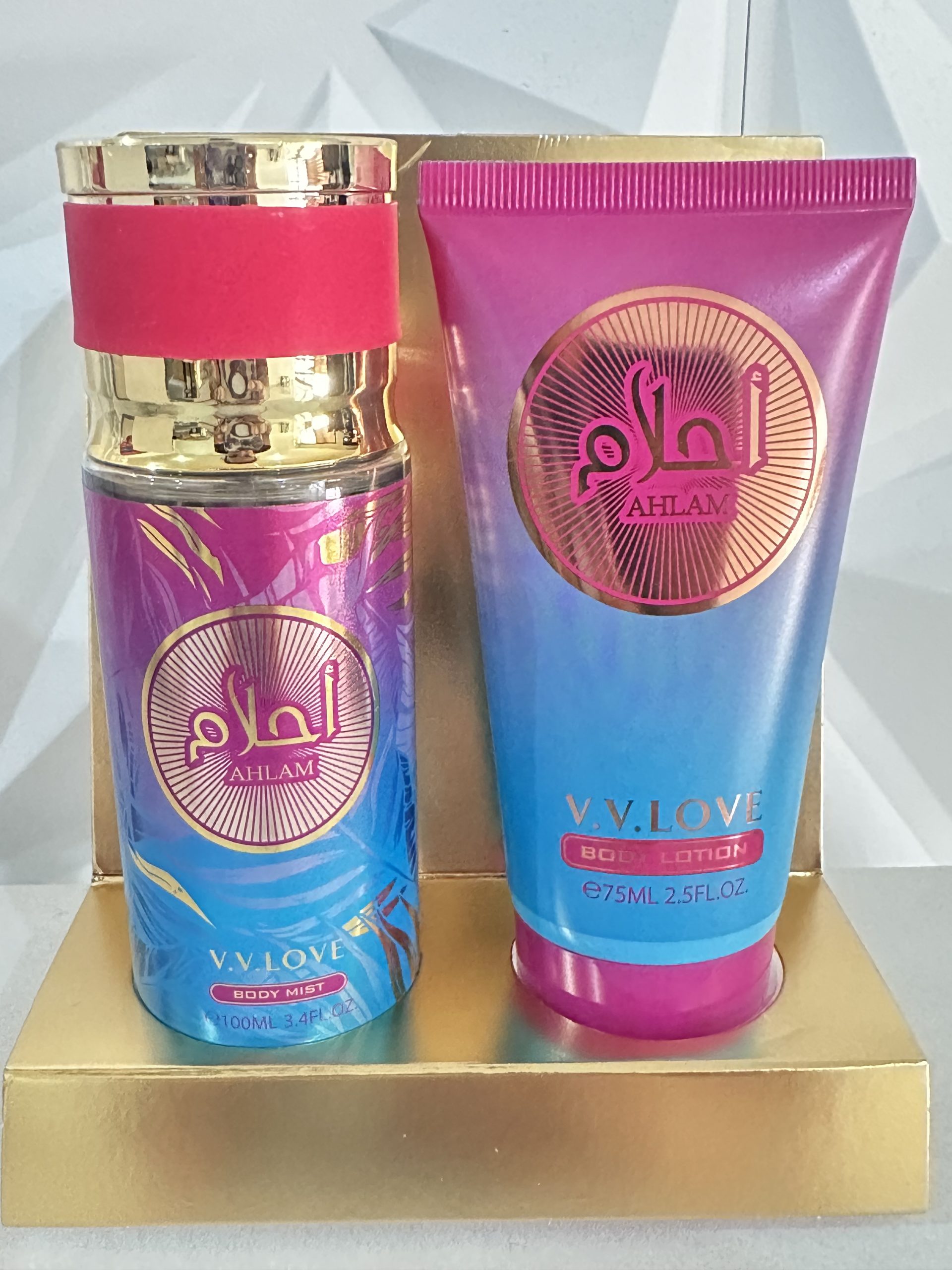 SET DÚO ÁRABES body Mist 100ml y crema 75ml - Imagen 2