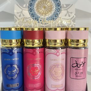 Caja con 12 Body Mist Árabe 250ml