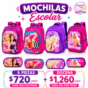 Docena ( 12 ) DÚO Mochila y lapicera