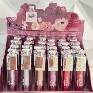 LipGloss Voluminizador con Ácido Hialuronico Tipo DIOR. Brillo intenso, Efecto volumen, Máxima Hidratación y Humectacion.