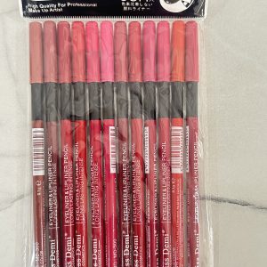 Docena Lápiz Delineador Labios larga duración intensiva