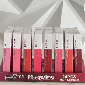 LipGloss Super Stay Matte Ink. Tipo Maybelline. Matte Larga Duración.