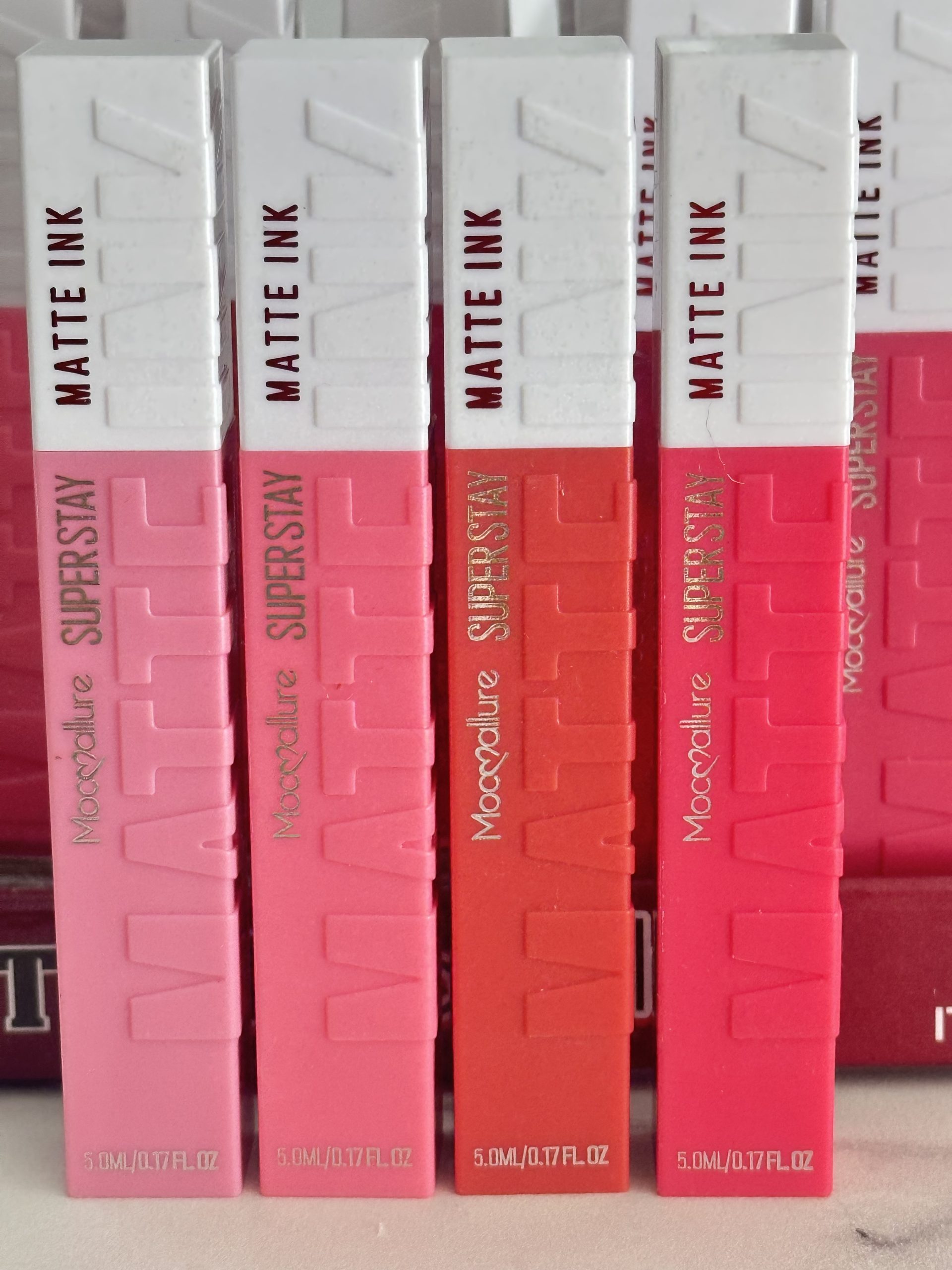 LipGloss Super Stay Matte Ink. Tipo Maybelline. Matte Larga Duración. - Imagen 3