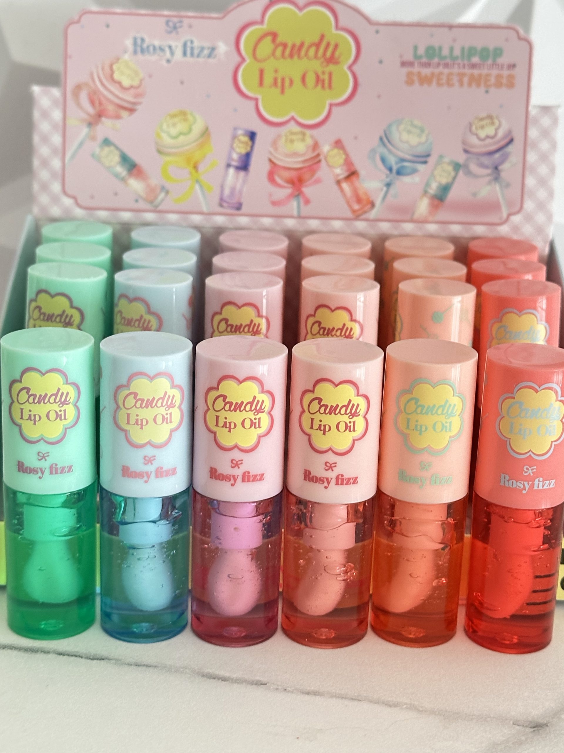 Caja con 24 LipGloss Candy Chupa Chups - Imagen 2