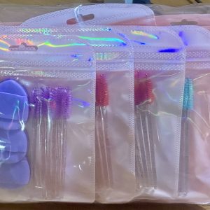 Docena 12 Kits de 3 mini almohadillas y 6 cepillitos
