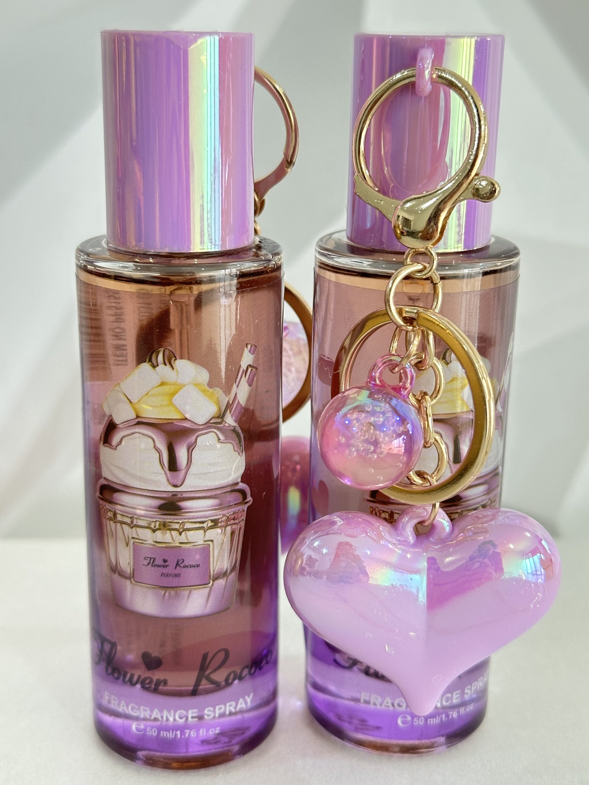 Mini Perfume Panquesitos con llavero 50 ml - Imagen 3
