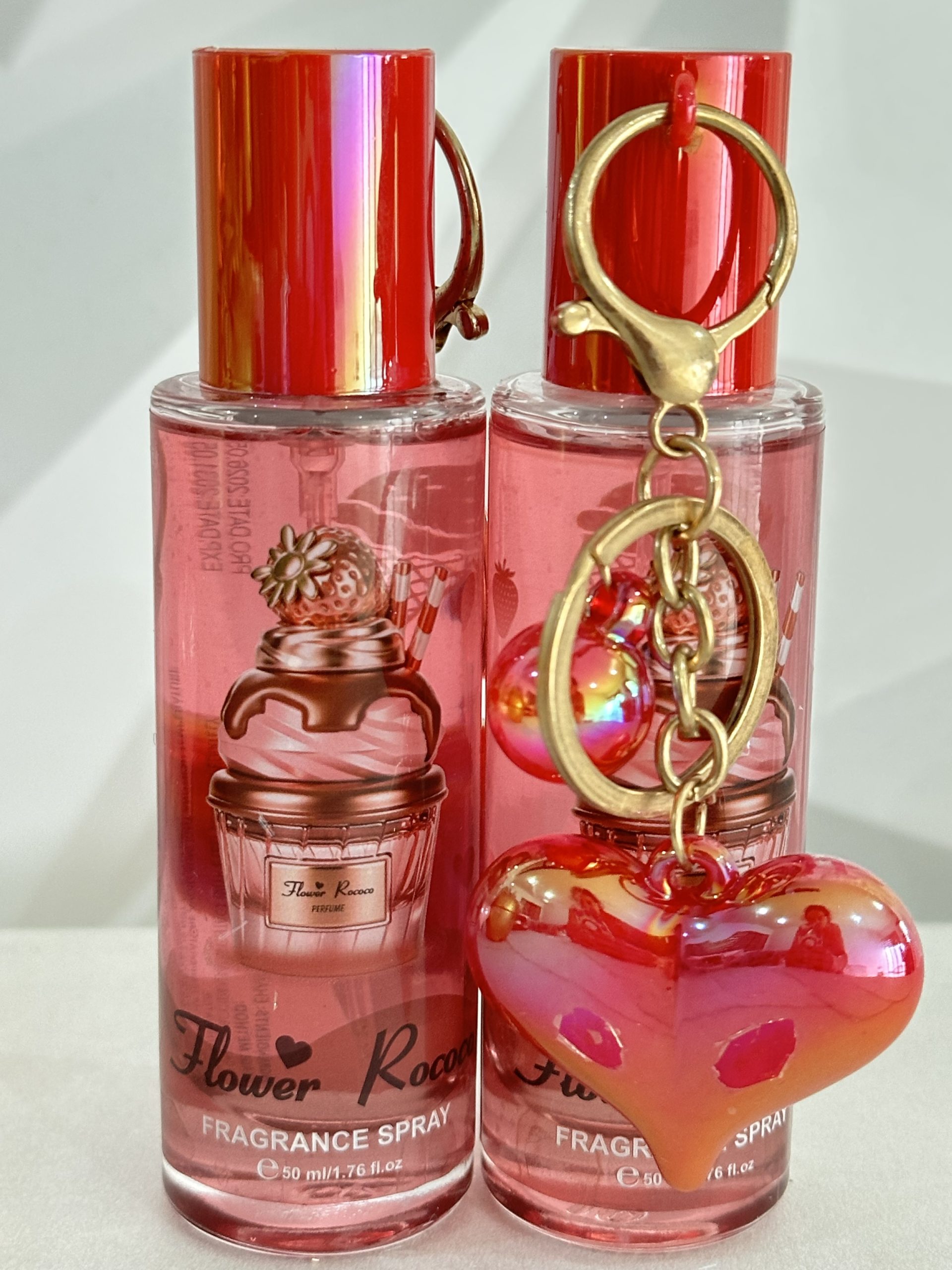 Mini Perfume Panquesitos con llavero 50 ml - Imagen 2