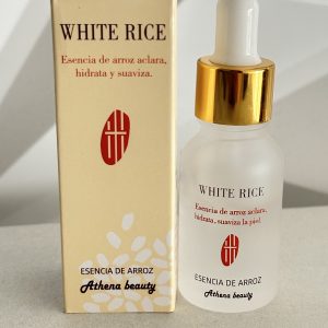 Suero de Arroz Blanco 15ml Aclara- Hidrata y Suaviza.