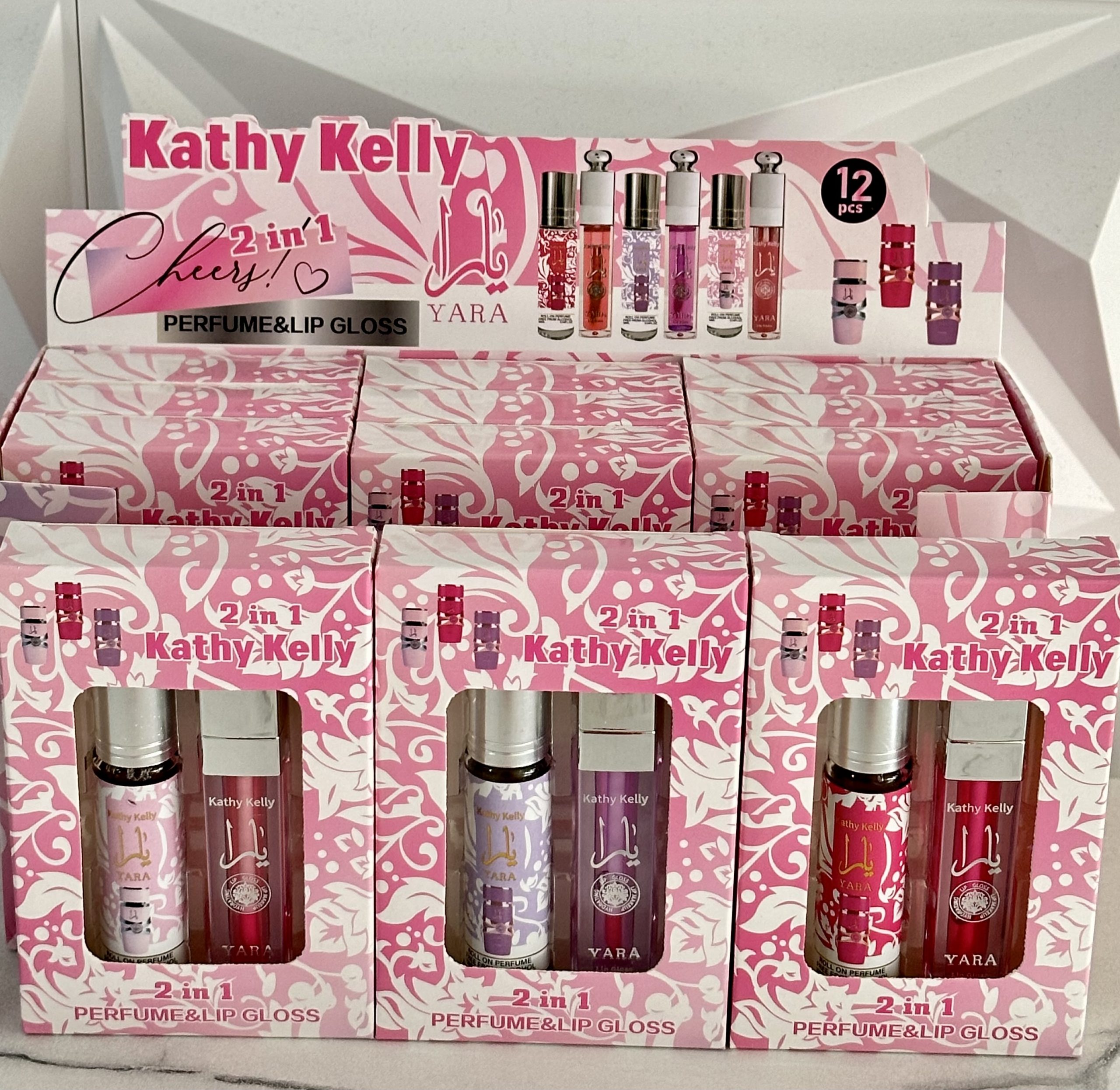 Duo PERFUME + LIP GLOSS Yara. Kathy Kelly