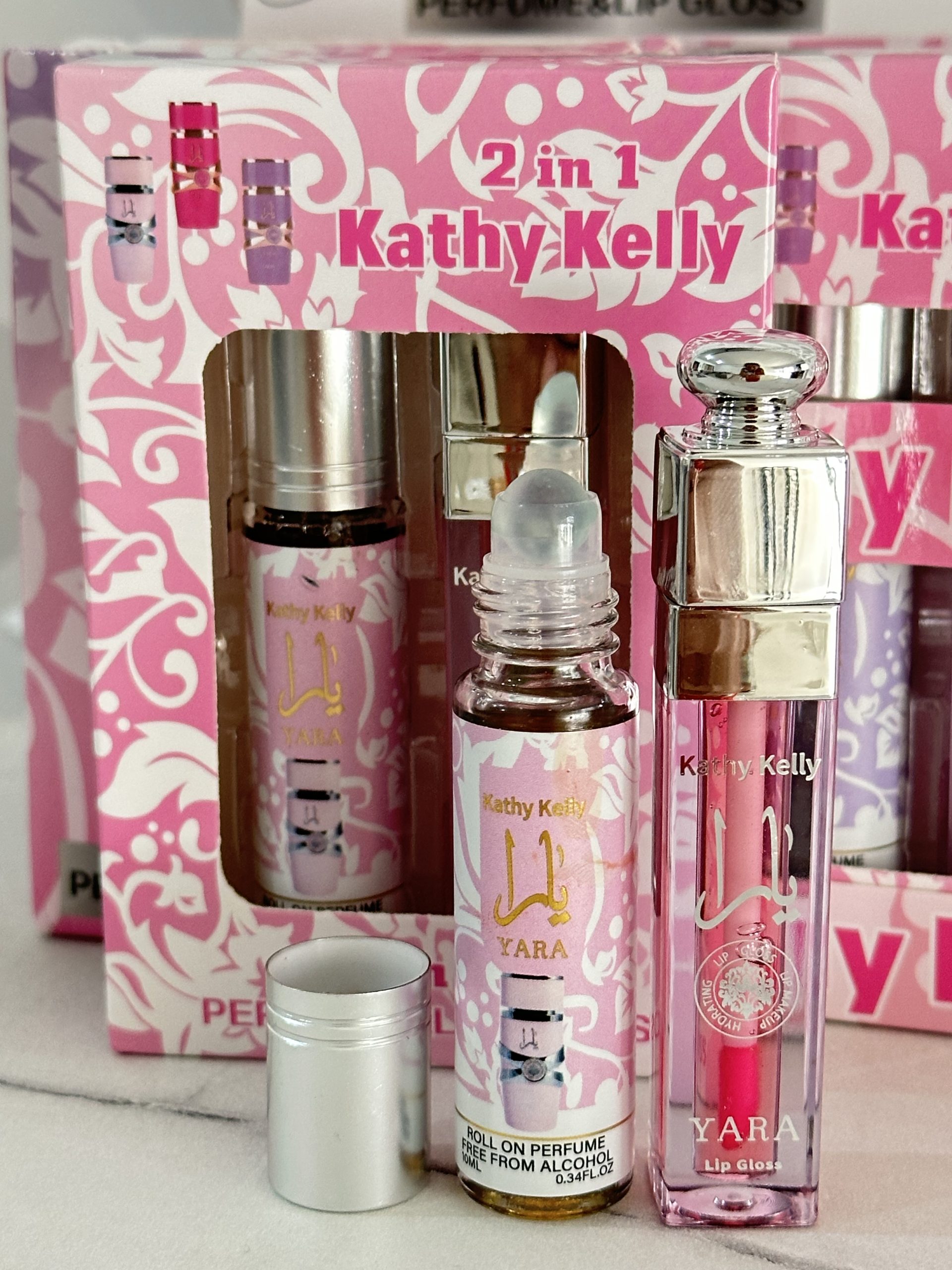 Duo PERFUME + LIP GLOSS Yara. Kathy Kelly - Imagen 2
