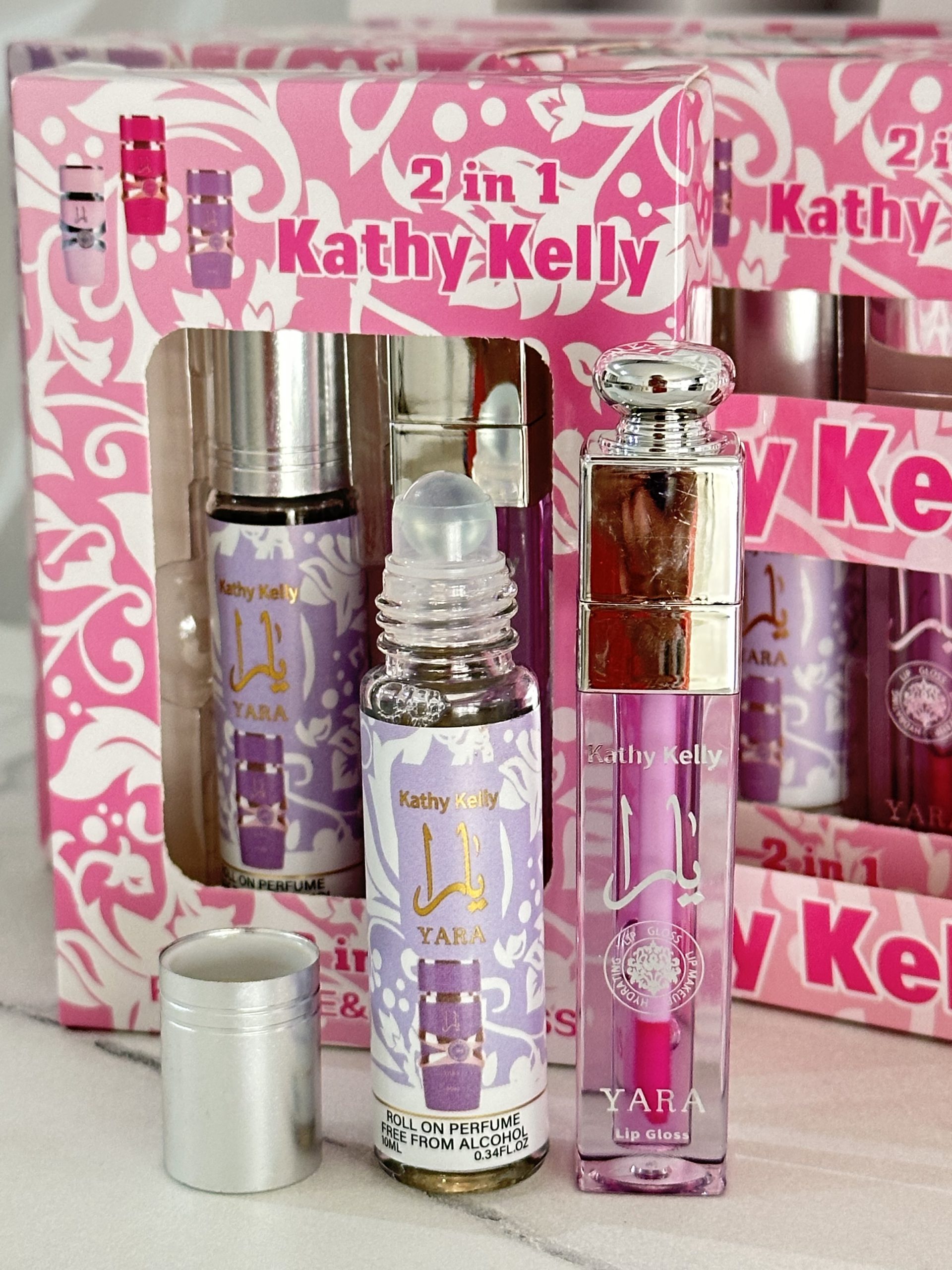 Duo PERFUME + LIP GLOSS Yara. Kathy Kelly - Imagen 3