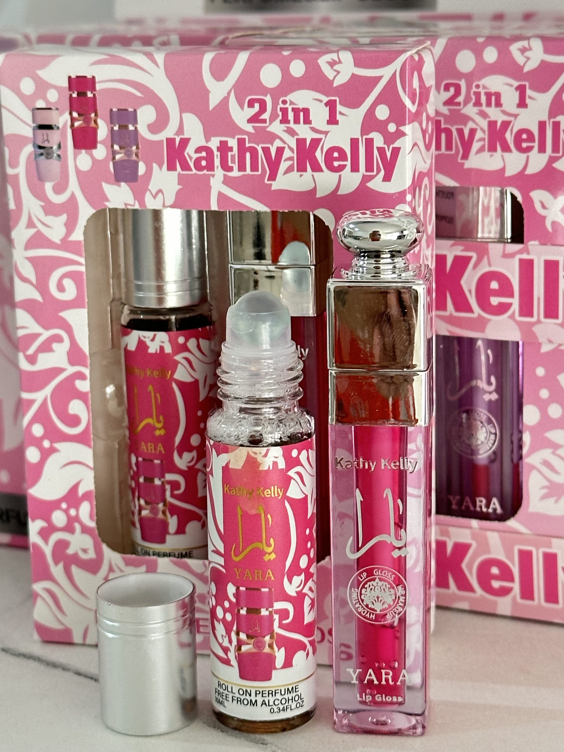 Duo PERFUME + LIP GLOSS Yara. Kathy Kelly - Imagen 4