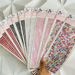 Docena Piedritas Virales para decorar Cara, Cuerpo, Cabello, Uñas, Accesorios, Ropa, Celular, Calzado etc…