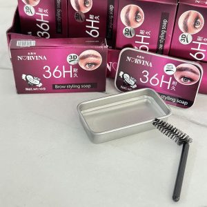 Jabón Fijador de Ceja. Planchado de Ceja, Ceja orgánica. Efecto laminado. 36H Norvina
