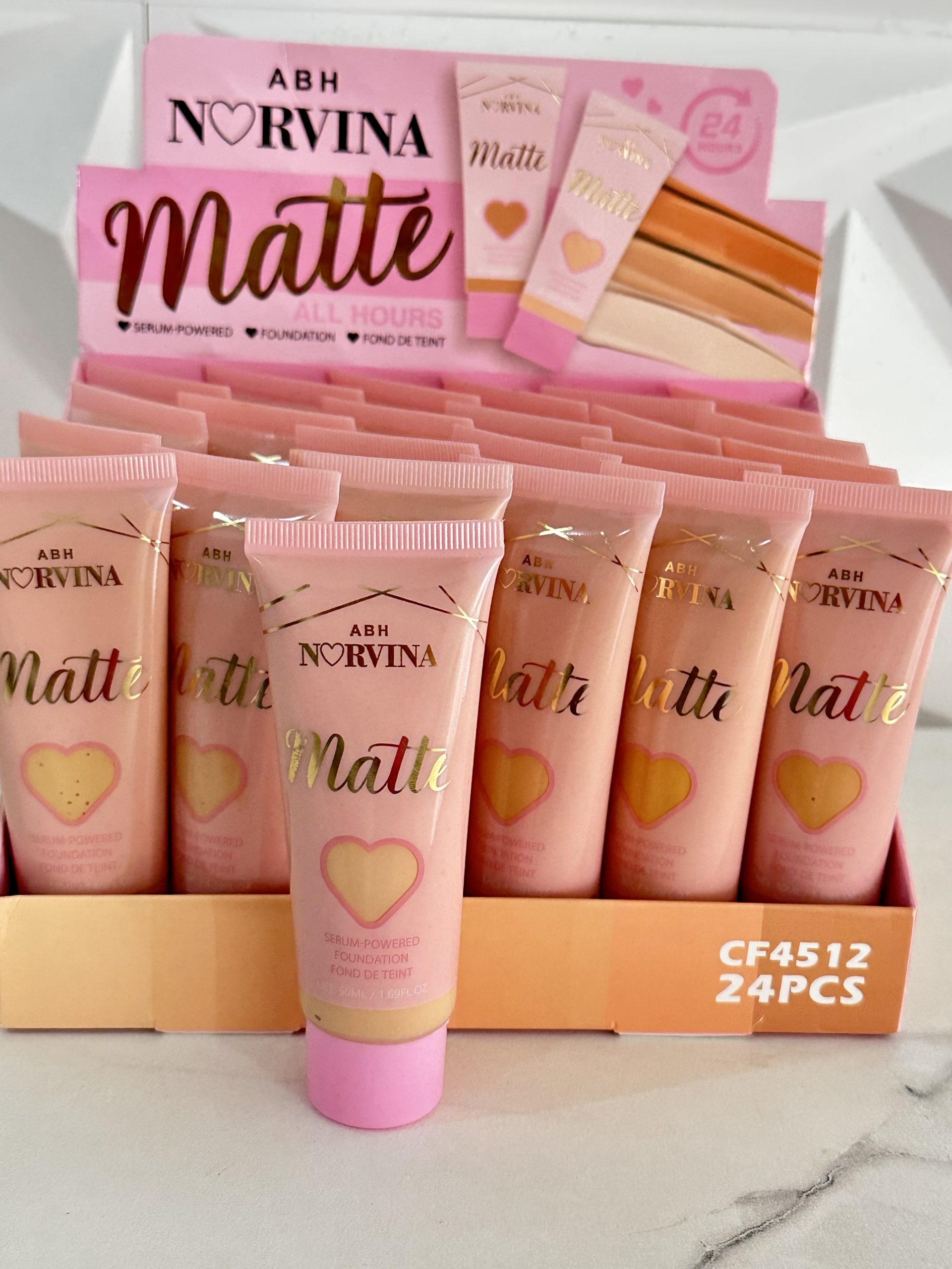 Base de Maquillaje Matte Norvina