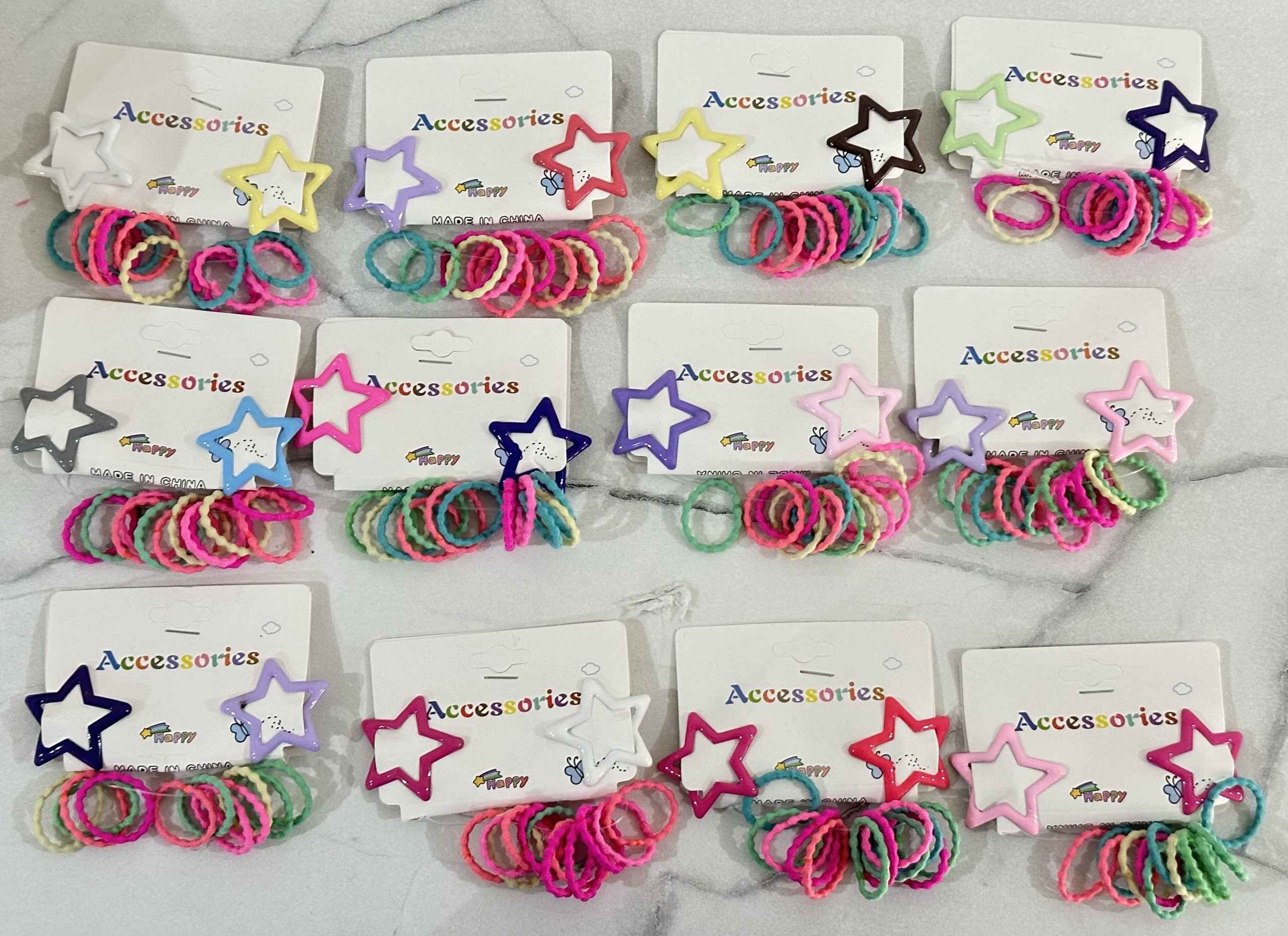 Docena Estrella y Ligas COLORES