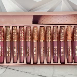 Set 12 Lipstick Labiales New NUDE Matte. Larga Duración