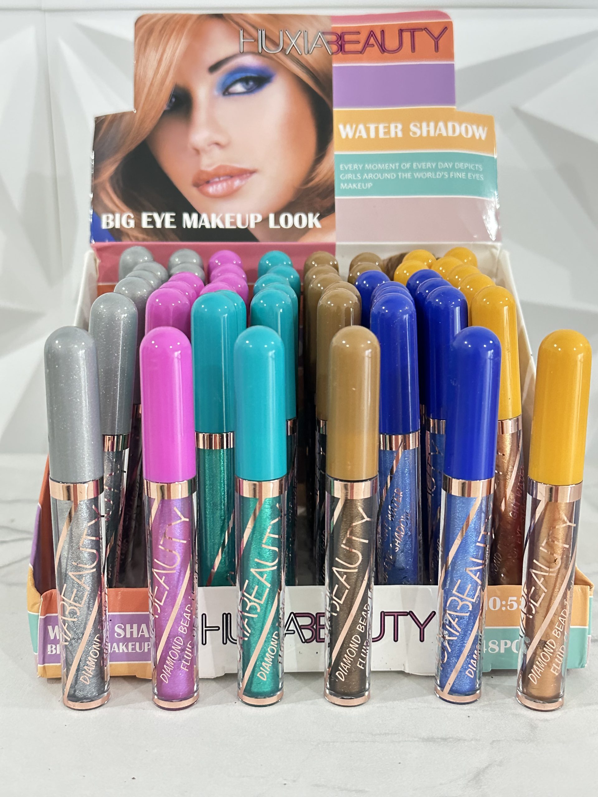 Sombra lĂquida para ojos HUXIABEAUTY Water Shadow. Colores vibrantes. - Imagen 2
